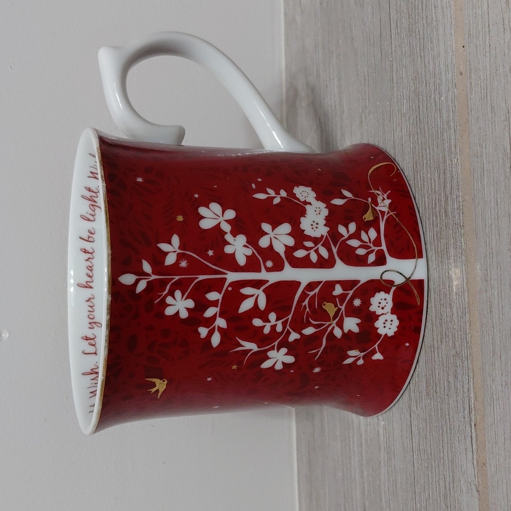 Starbucks Rosanna Holiday Mug Let Your Heart Be Light